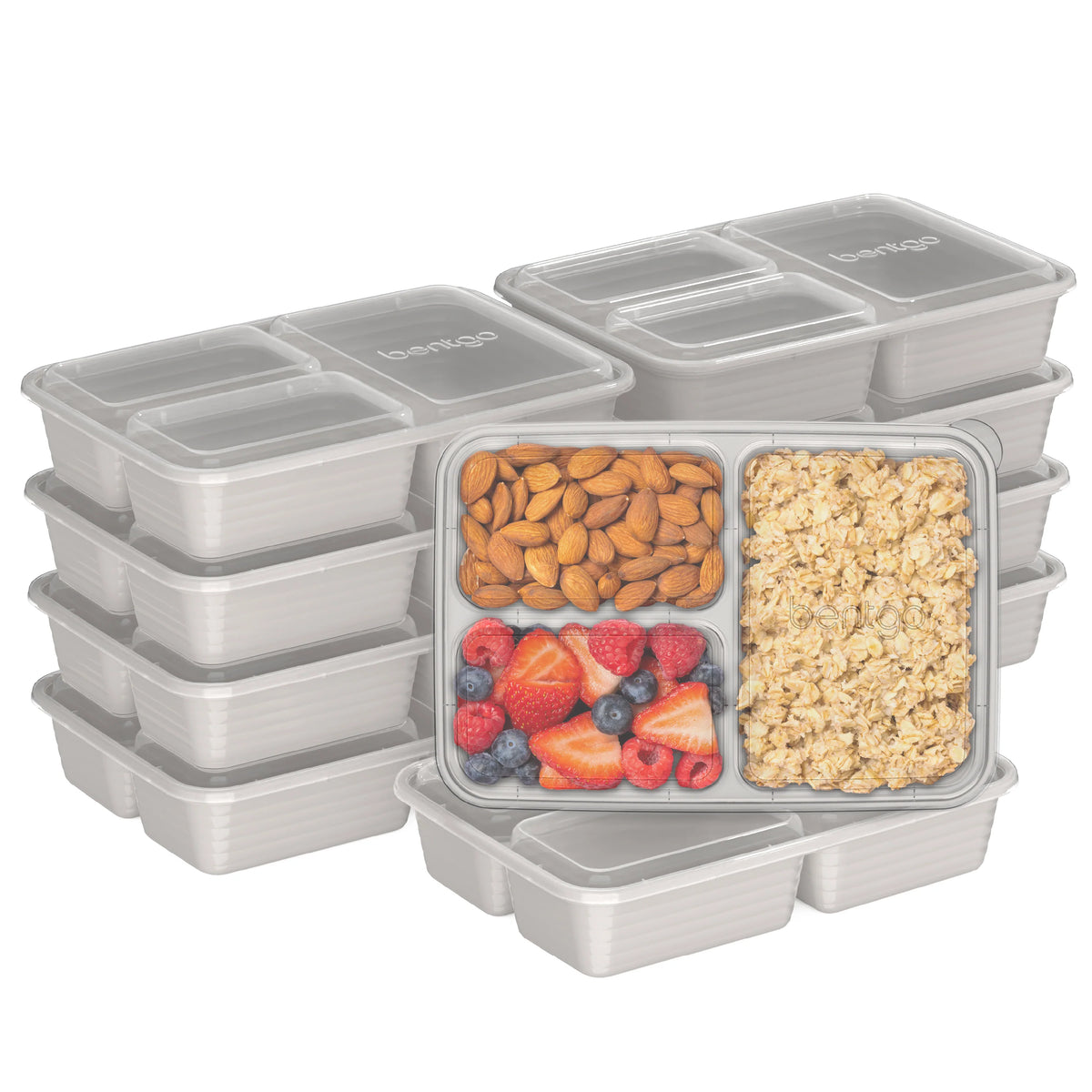Bentgo Prep 3-Compartment Meal Prep Containers (20-Piece)