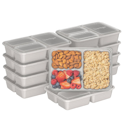 Bentgo Prep 3-Compartment Meal Prep Containers (20-Piece)