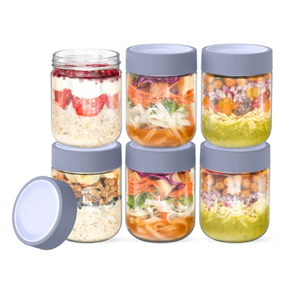Bentgo Leak-Proof Glass Food Jars (16 fl oz Jars)