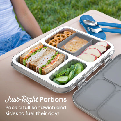 Bentgo Kids Stainless Steel Lunch Box (2-Pack)