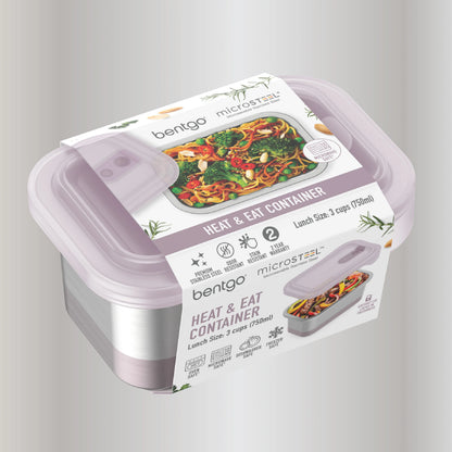 Bentgo MicroSteel Heat & Eat Container