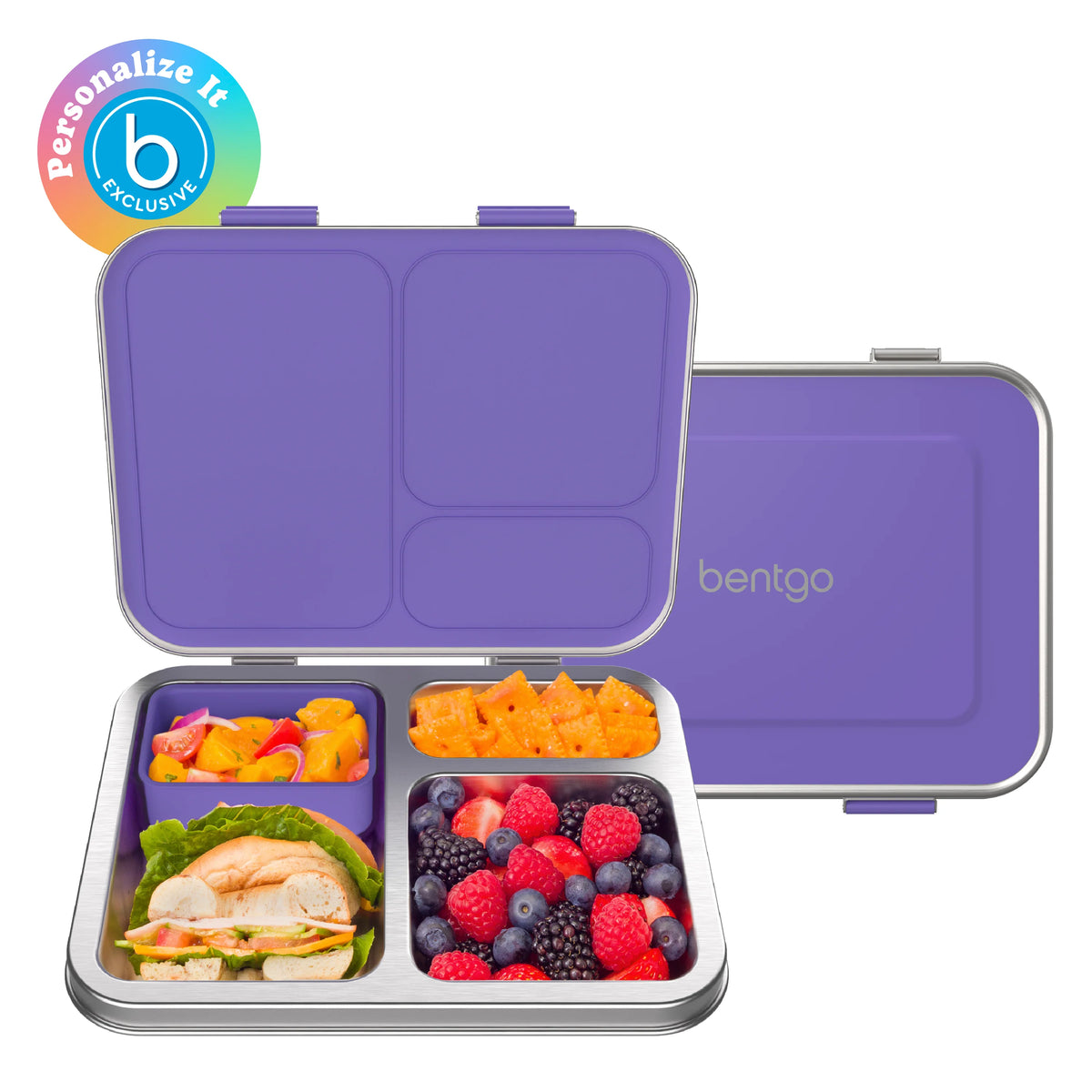 Bentgo Kids Stainless Steel Lunch Box - Personalized