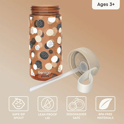 Bentgo Kids Whimsy & Wonder Prints Water Bottle
