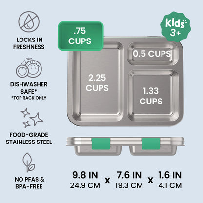 Bentgo Kids Stainless Steel Lunch Box (2-Pack)