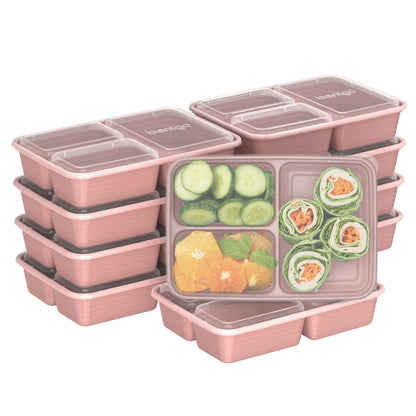 Bentgo Prep 3-Compartment Meal Prep Containers (20-Piece)