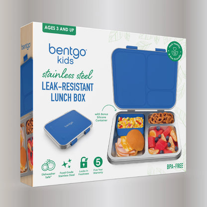 Bentgo Kids Stainless Steel Lunch Box (2-Pack)